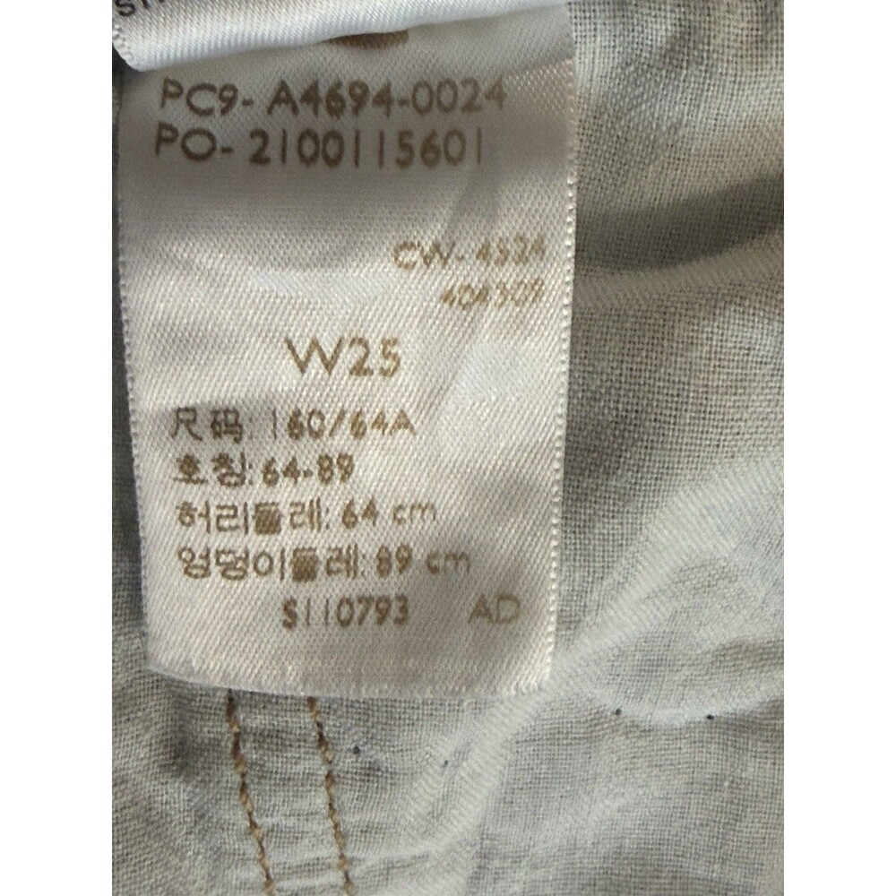 Levi's Women's Icon Mini Skirt Size 25 Raw Hem - Picture 7 of 7